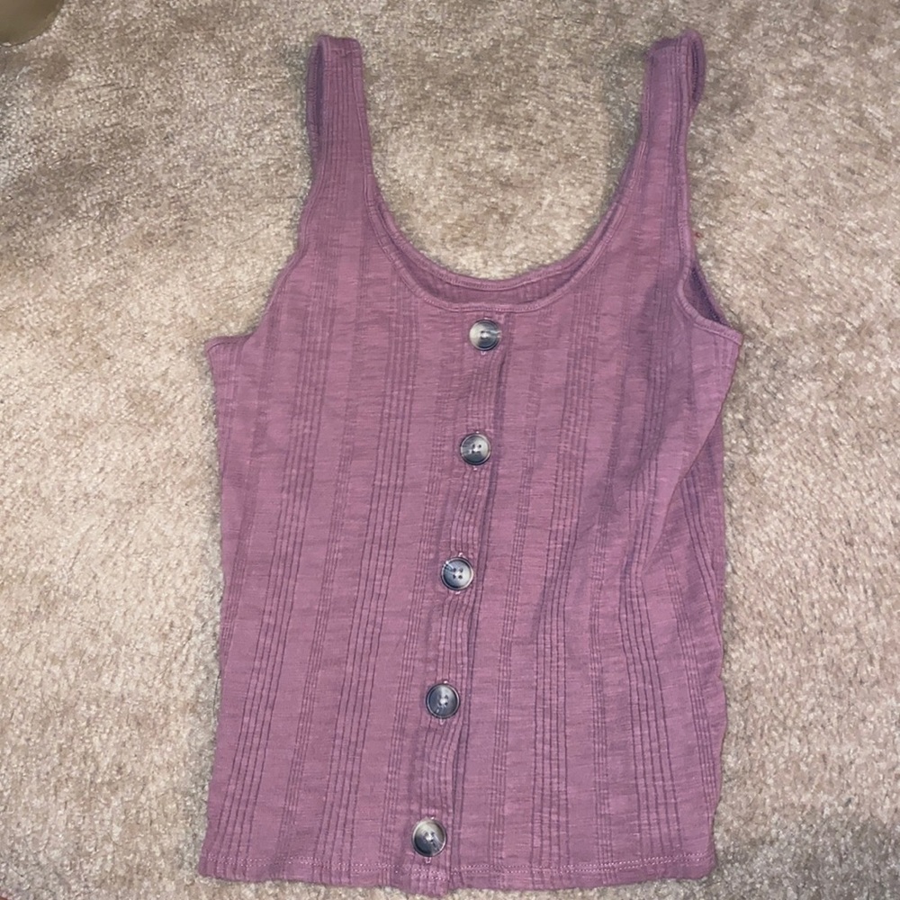 American eagle button up tank